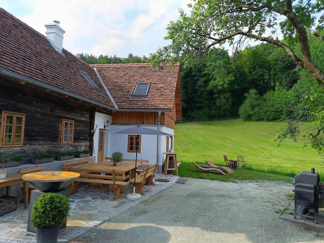 Ferienhaus Grabenhansl - Bauernhaus "Landlust", 2 Bäder, Wc, 3 Schlafräume in Gemeinde Stubenberg, Steirerland