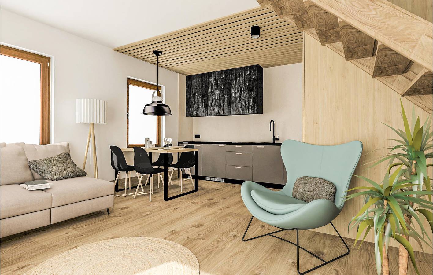 Ganze Ferienwohnung, Ferienwohnung für 6 Personen in Neuenhagen, Amt, Powiat Sławieński