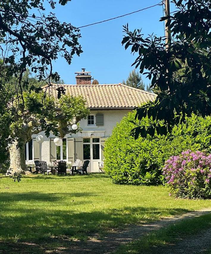 Maison d’hôte pour 2 personnes, avec vue et jardin à Saint-Julien-en-Born - 3