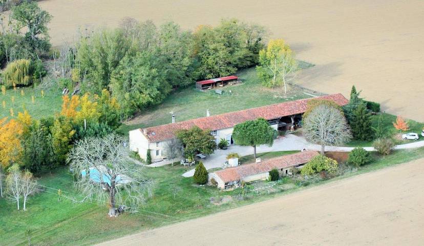 Gîte pour 4 personnes, avec jardin ainsi que piscine et vue à Montesquieu-Volvestre - 2