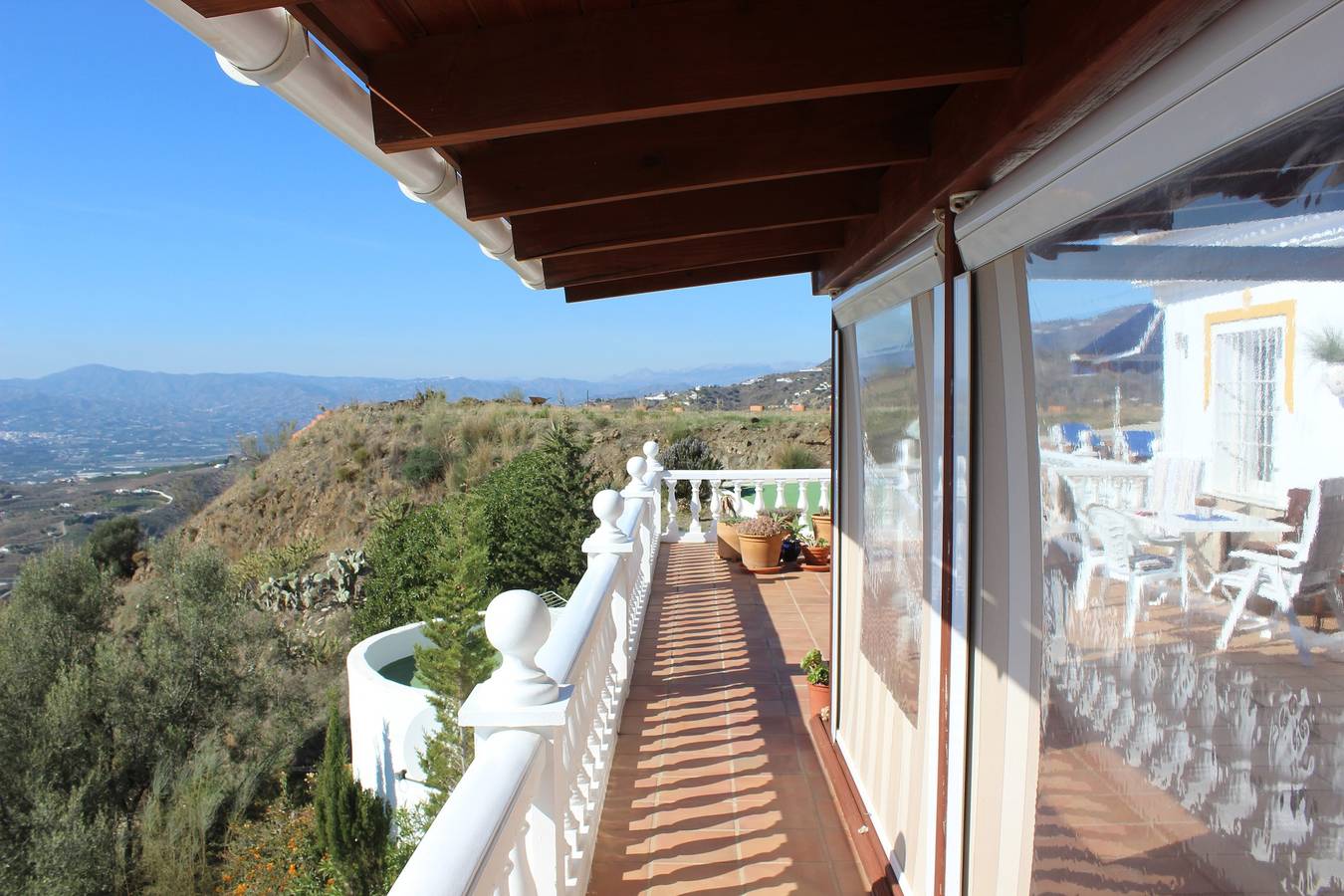 Feriehus for 4 personer med have in Arenas, Costa del Sol