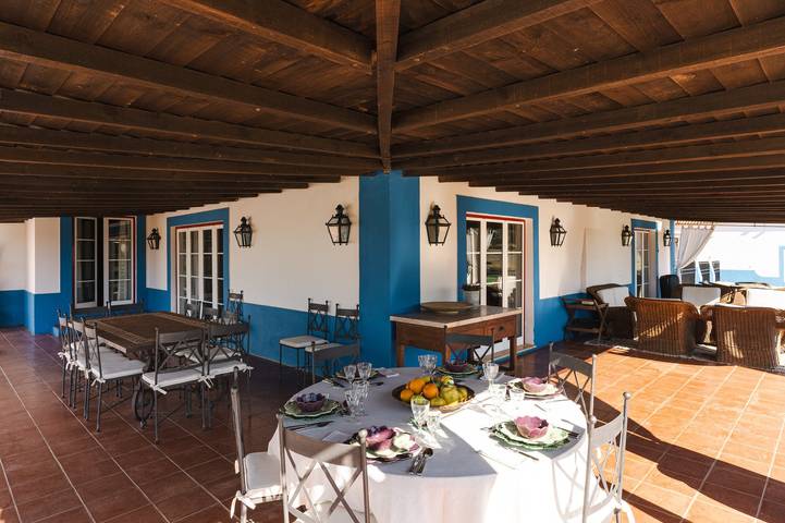 Granja para 10 personas, con Balcón y Terraza además de Jardín y Piscina en Alentejo - 4