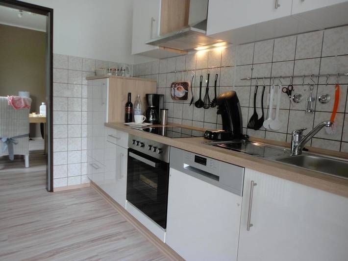 Ferienwohnung für 4 Personen, mit Balkon und Terrasse sowie Garten und Ausblick in Andernach