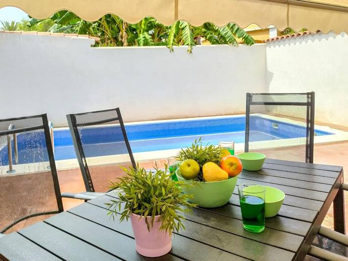 Casa de vacaciones para 10 personas, con terraza y piscina - 1