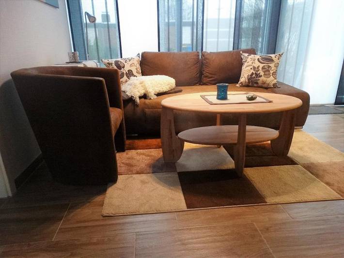Ferienhaus für 3 Personen, mit Terrasse und Garten