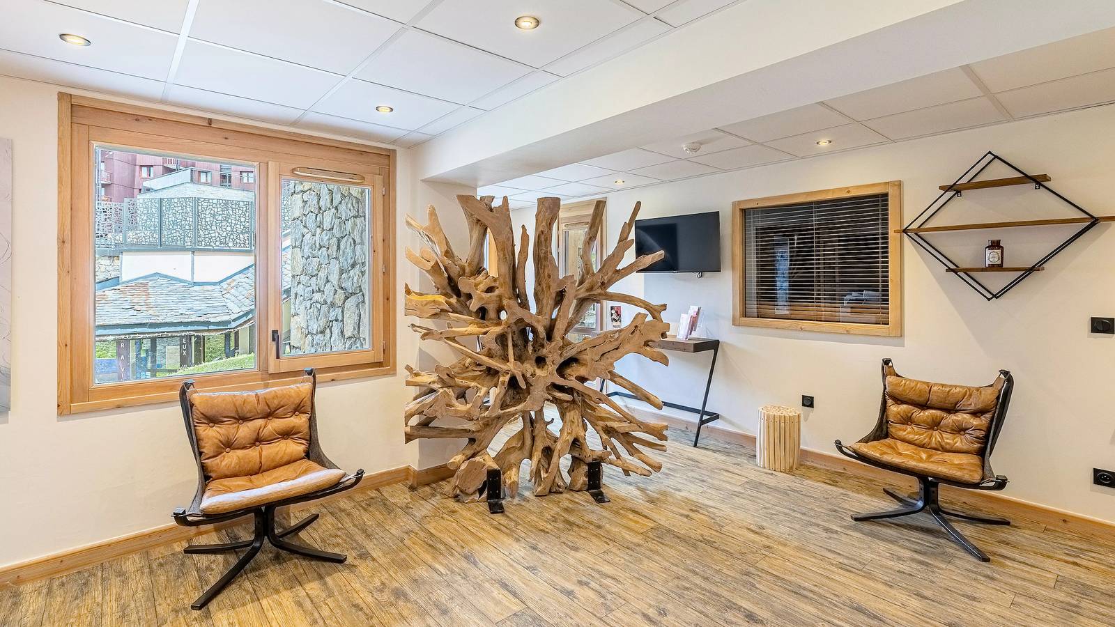 Entire apartment, 3 Room Duplex Apartment 6/8 People with Sauna - Sunday in Belle Plagne, La Plagne-Tarentaise