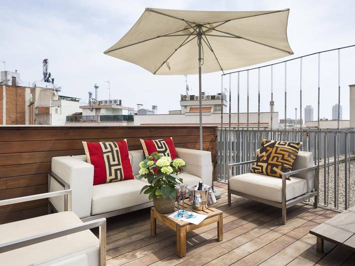 Vakantieappartement voor 8 personen, met Balkon en Zwembad in Barcelona