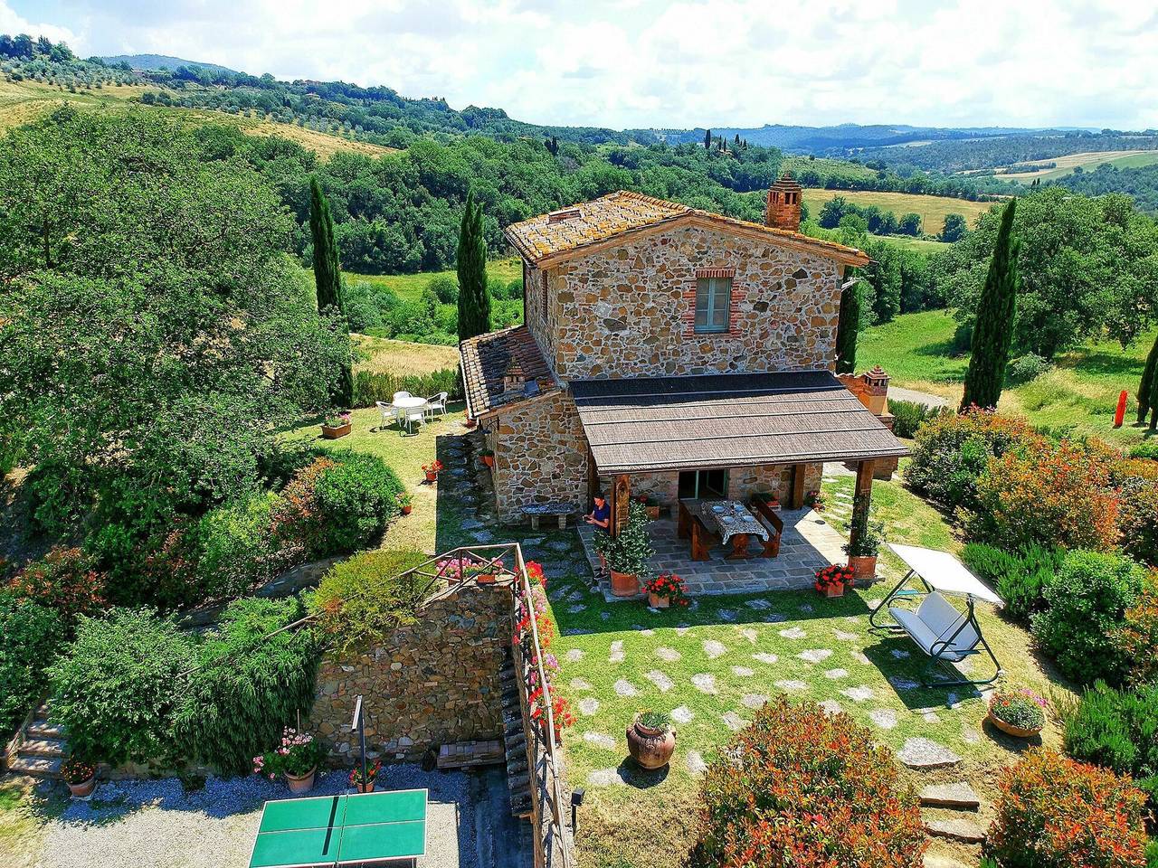 Villa für 6 Personen mit Pool in Trequanda, Siena Provinz