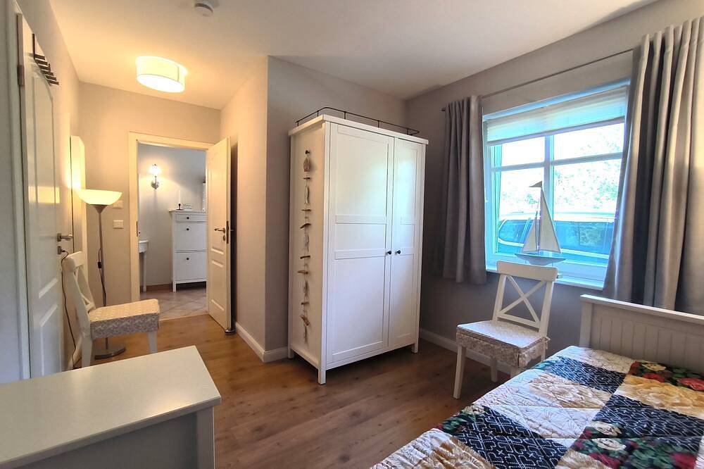 Inger: Modernes Ferienhaus mit Terrasse und Gartennutzung - Ferienhaus Inger in Tarp, Grünes Binnenland