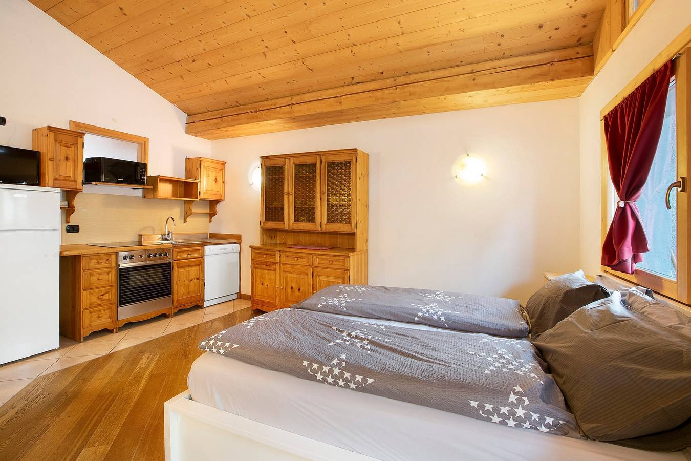 Ganzes Studio, Einzimmerapartment 'Premesan 3' mit Bergblick, Balkon und Wlan in Bormio, Bormio Gemeinde