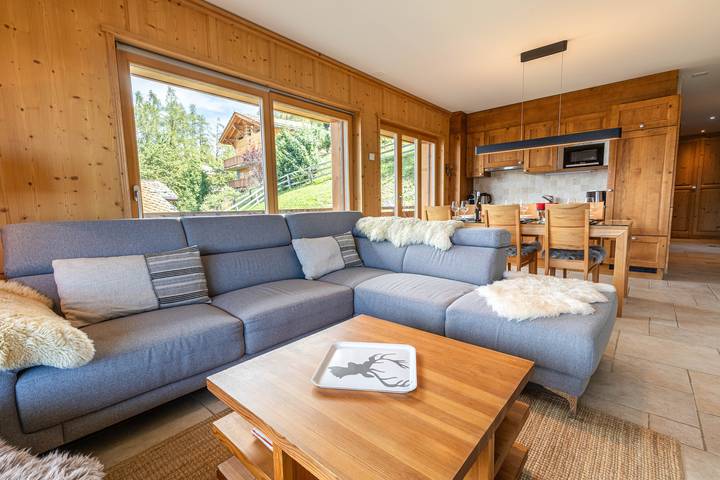 Gîte pour 6 personnes, avec balcon et sauna à Veysonnaz - 3