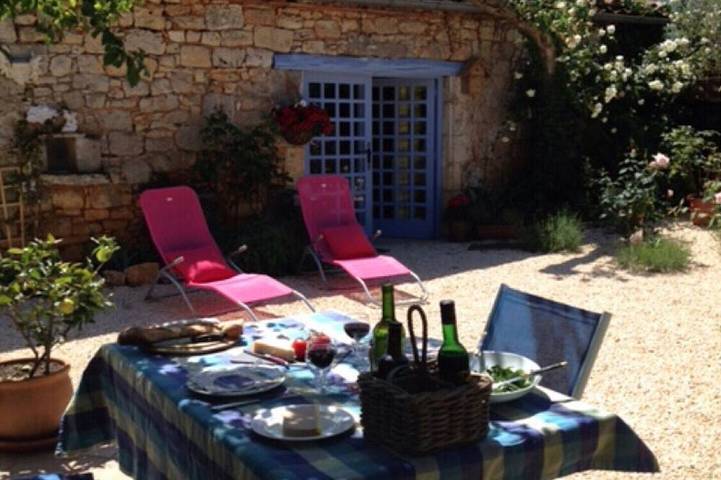 Gîte pour 2 personnes, avec jardin