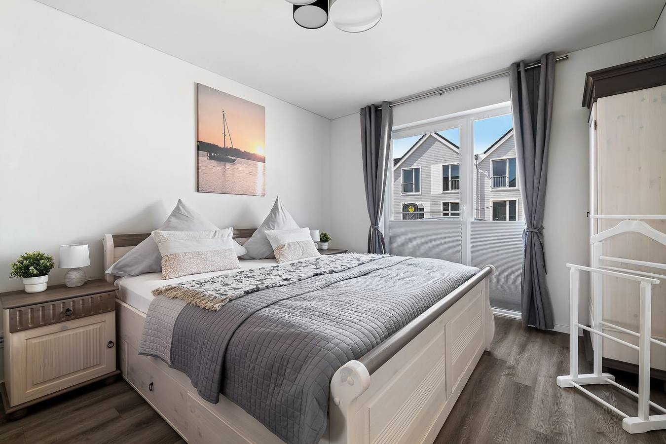 Ganze Wohnung, Krosse Krabbe - barrierearm, Infrarot-Sauna, Kamin, Terrasse, E-Ladesäule in Olpenitz, Kappeln