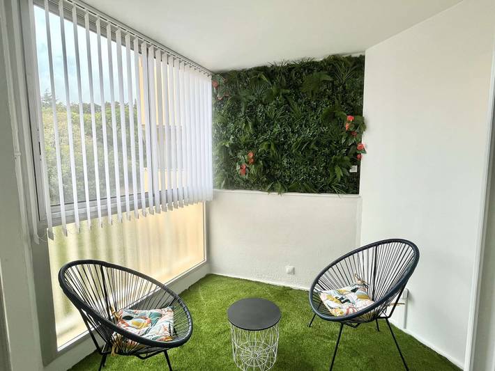 Ferienwohnung für 2 Personen, mit Terrasse