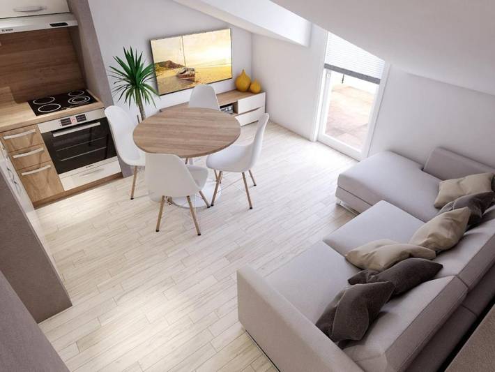 Ferienwohnung für 2 Personen, mit Garten und Balkon auf Rab - 3