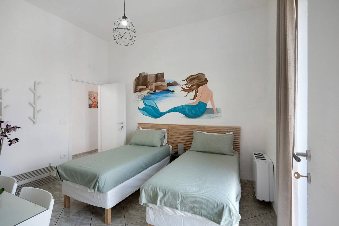 Chambre "Napoli" avec terrasse partagée, Wi-Fi et climatisation in Pagani (homonymie), Côte Tyrrhénienne Campanie