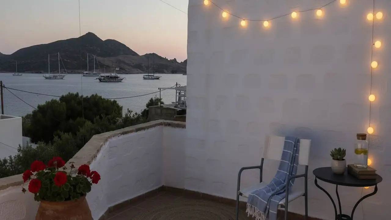 Apartamento vacacional entero, Ferienwohnung für 2 Personen (21 m²) in Groíkos in Archipiélago del Dodecaneso