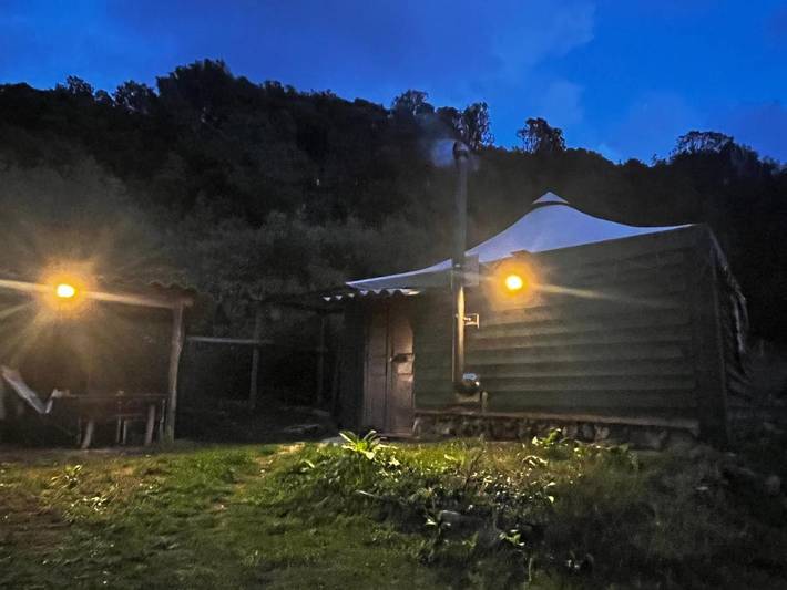 Maison de campagne pour 2 personnes, avec vue et jardin à Olivese - 4