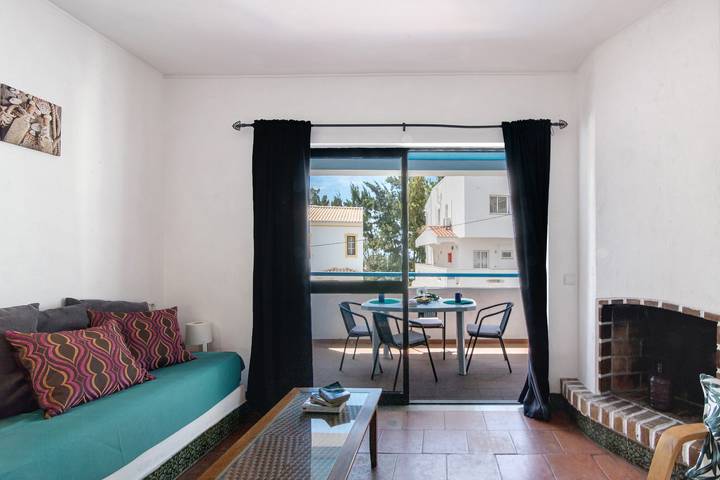 Casa de férias para 6 pessoas, com varanda em Praia da Oura