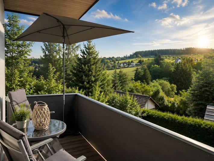 Ferienwohnung für 4 Personen, mit Balkon in Suedlicher Schwarzwald