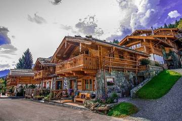 Hütte für 4 Personen, mit Garten und Sauna sowie Balkon in Flachau