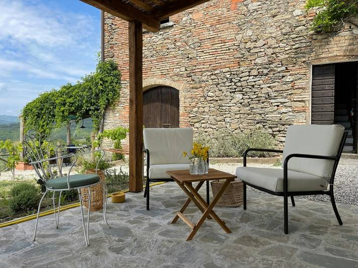 Casa vacanza per 4 persone, con terrazza e giardino in Umbria