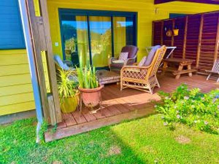 Gîte pour 4 personnes, avec jacuzzi ainsi que terrasse et piscine à Manapy les Bains - 4