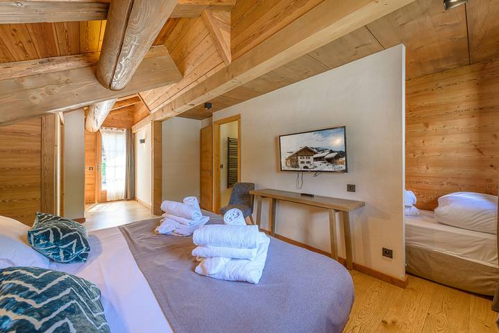 Chalet pour 13 personnes, avec Jacuzzi ainsi que Terrasse et Sauna à La Clusaz - 3