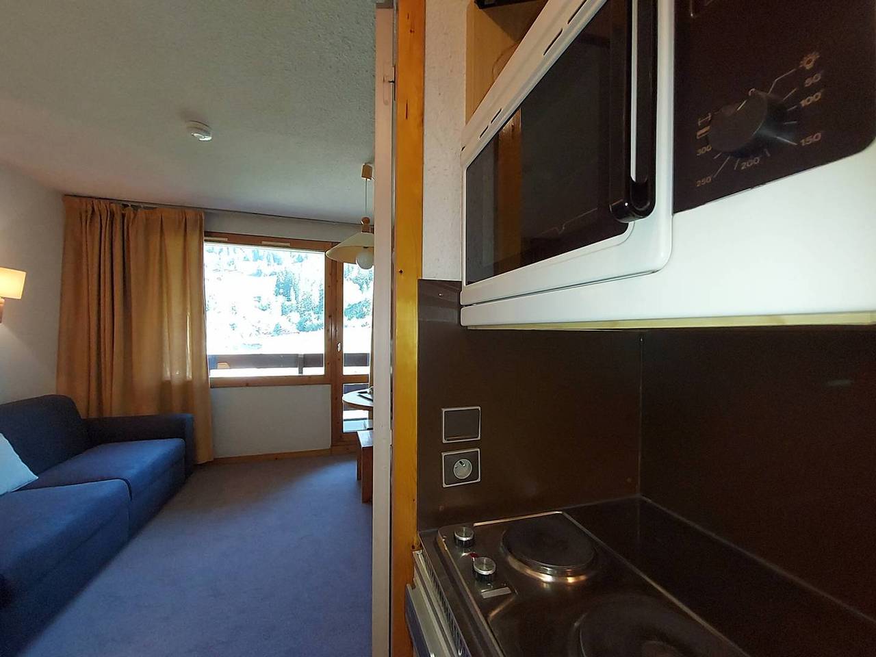 Ganze Wohnung, Direkt an der Piste, Haustiere erlaubt, Südbalkon in Valmorel, Les Avanchers-Valmorel