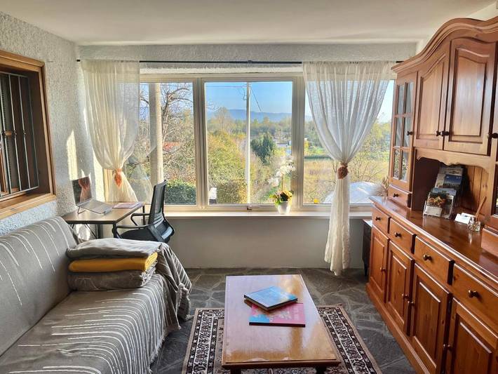 Gîte pour 3 personnes, avec terrasse et vue à Crocetta del Montello