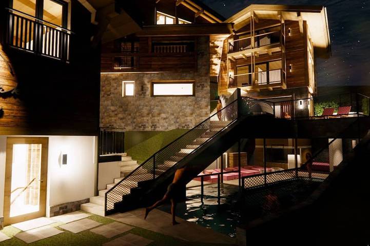 Ferienhaus für 6 Personen, mit Balkon, mit Haustier