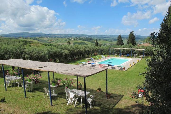 Apartamento de vacaciones para 4 personas, con piscina y jardín - 1