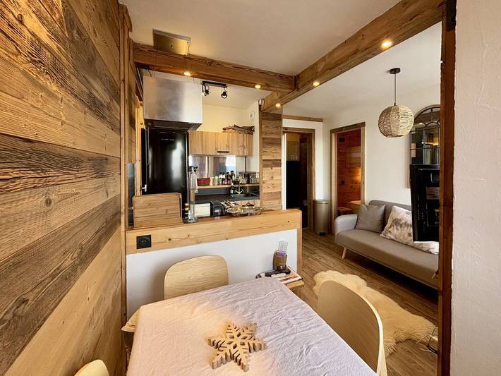 Gîte pour 4 personnes, avec terrasse et balcon/terrasse dans Montchavin - 3