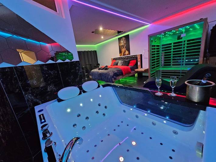 Appartement de vacances pour 2 personnes, avec Jacuzzi et Sauna