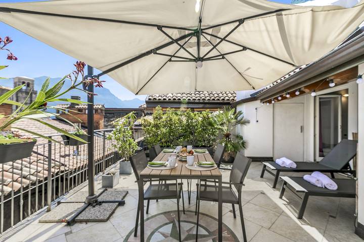 Loft per 4 persone, con terrazza, con animali domestici al Lago di Garda