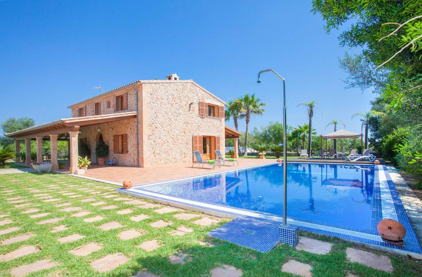 Son Auba - Villa con piscina privada en Muro. Wifi Gratis in Muro, Mallorca Norte