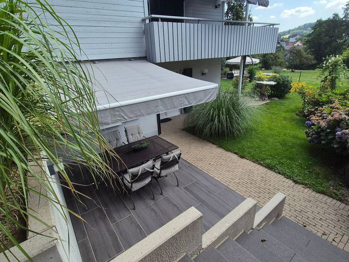 Ferienwohnung für 2 Personen, mit Garten und Ausblick sowie Terrasse, kinderfreundlich an der Bergstraße - 3