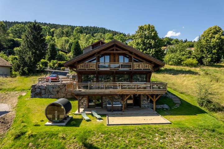 Villa pour 12 personnes, avec Balcon et Jacuzzi ainsi que Jardin et Sauna dans les Vosges - 4