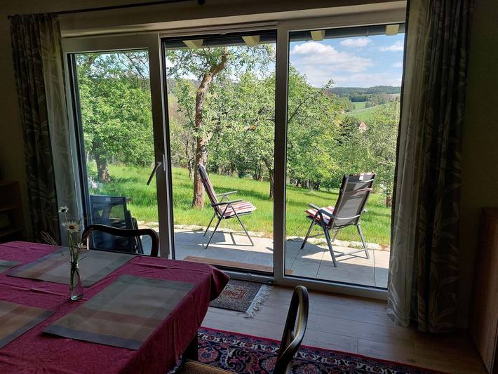 "Haus am Südhang" - Ferienhaus, 1 Schlafzimmer, 1 Schlafboden in Bad Gottleuba-Berggießhübel, Elbsandsteingebirge