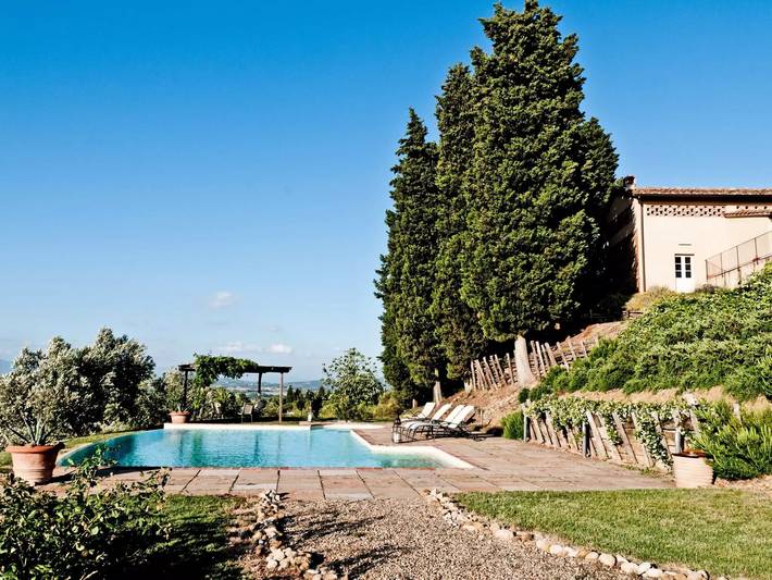 Villa per 6 persone, con giardino e piscina a Montelupo Fiorentino