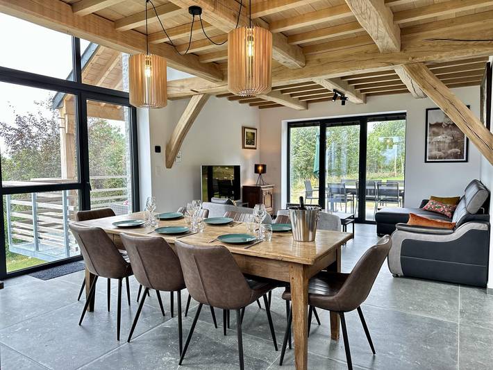 Location de vacances pour 6 personnes, avec sauna et terrasse ainsi que jacuzzi et jardin à Durbuy - 2