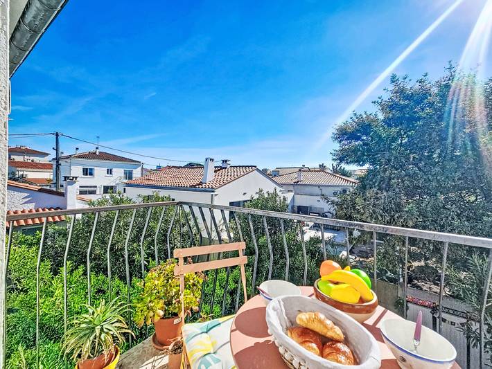 Gîte pour 2 personnes, avec balcon et vue dans Canet-Plage - 2