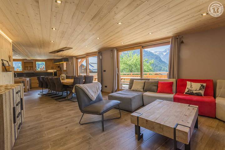 Chalet pour 14 personnes, avec sauna ainsi que jacuzzi et terrasse dans Parc National de la Vanoise - 2