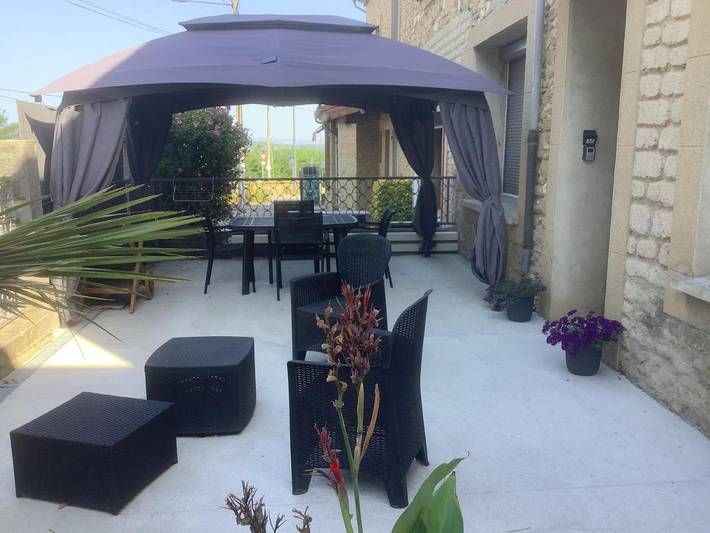 Location de vacances pour 4 personnes, avec terrasse à Upie - 2