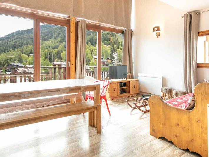 Apartamento entero, Apartamento dúplex espacioso, vista parque - 8 a 10 pers. in La Norma, Villarodin-Bourget