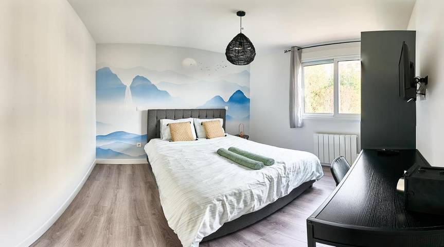 Gîte pour 6 personnes, avec balcon à Bondy - 2