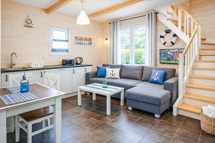 Ferienhaus für 7 Personen, mit Garten, mit Haustier
