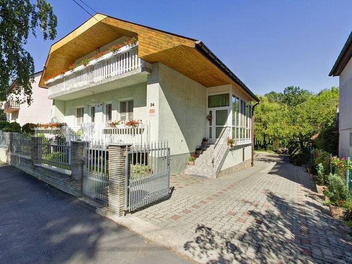 Dom dla 2 osób, z balkon i ogród w Hévíz