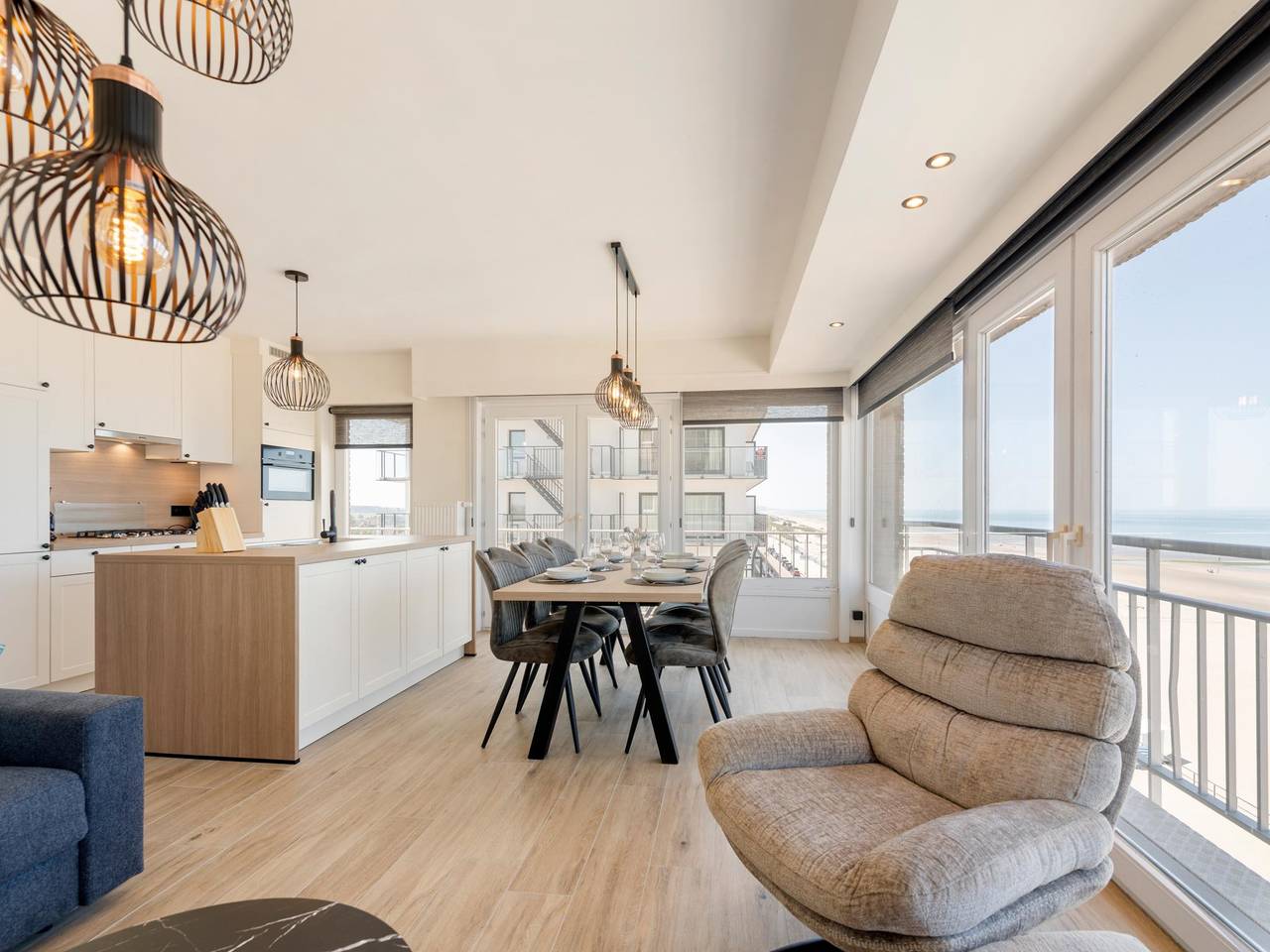 Ganze Wohnung, Meerblick und Komfort in Middelkerke in Middelkerke, Belgische Küste