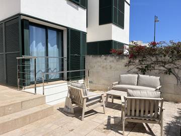 Ferienhaus in Es Mercadal, Menorcas Küste für 6 